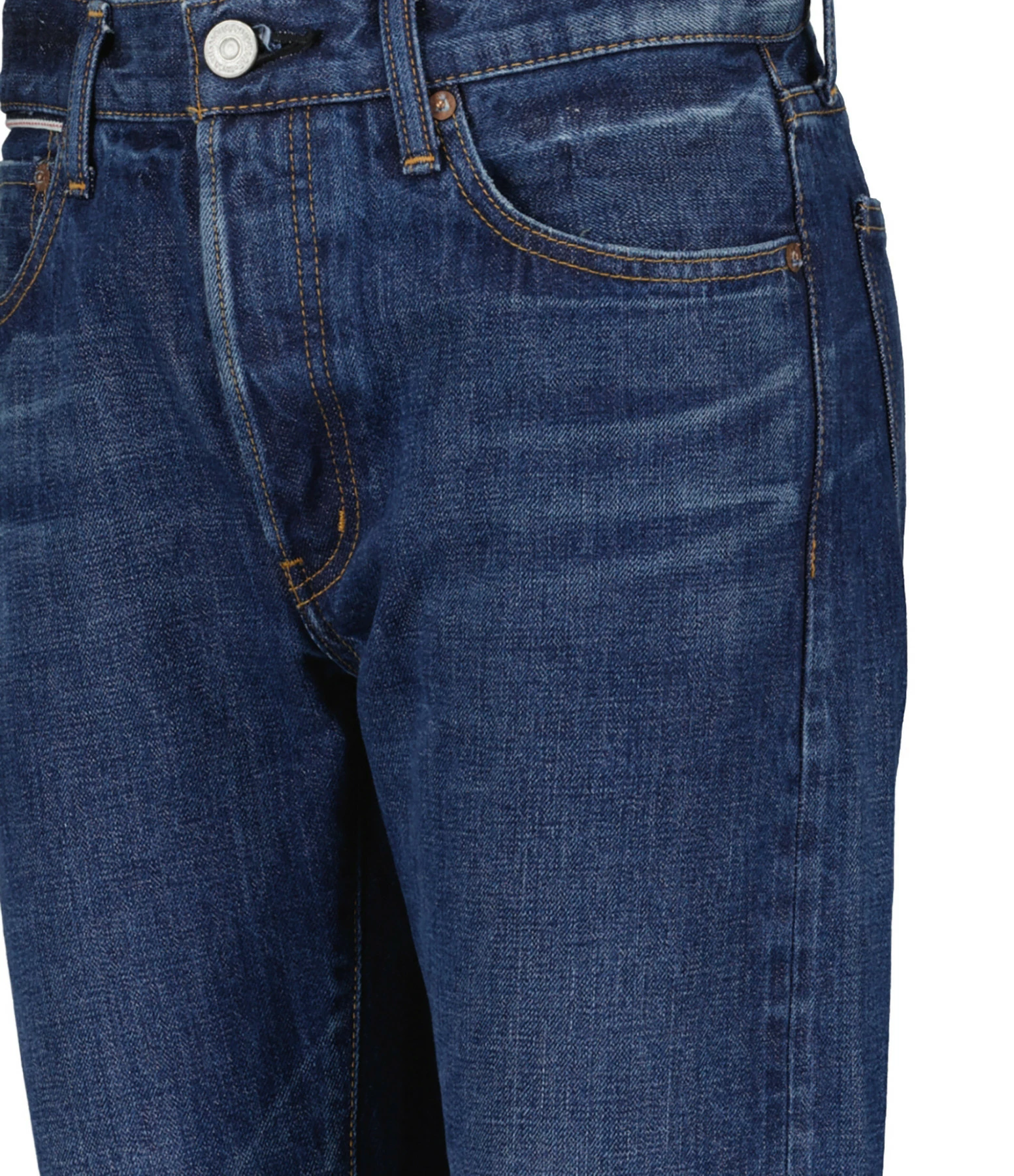 MOUSSY VINTAGE Jean Wilbur Tapered Denim Bleu – Image 2