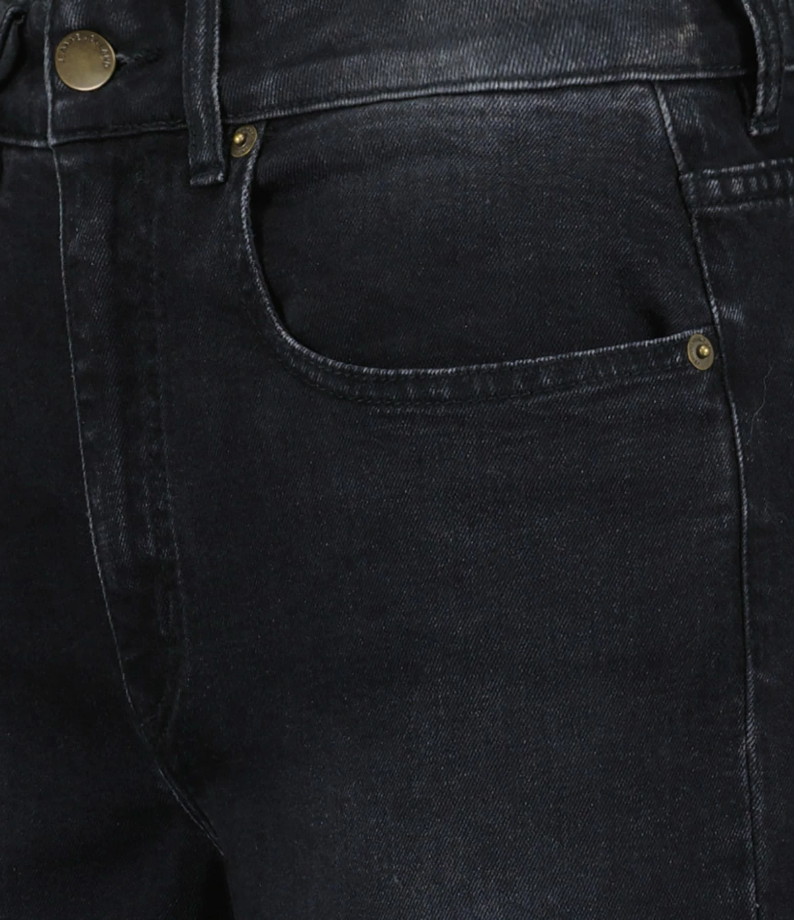 JEANNE VOULAND Jean Jilly Straight Denim Stone Noir – Image 2