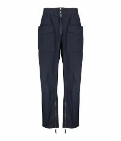 Isabel Marant Pantalon Homme Tilseno Coton Noir Délavé