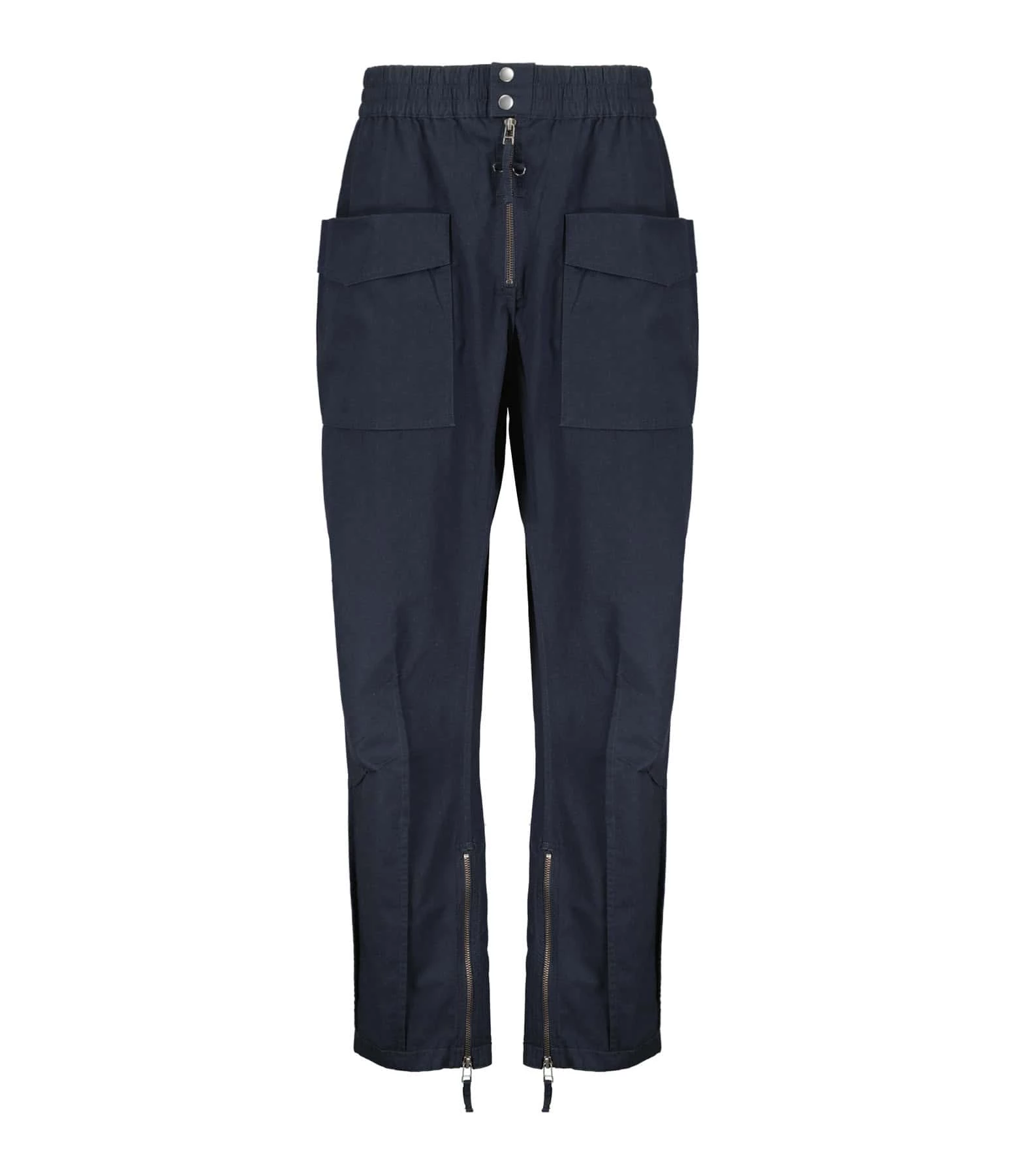 Isabel Marant Pantalon Homme Tilseno Coton Noir Délavé