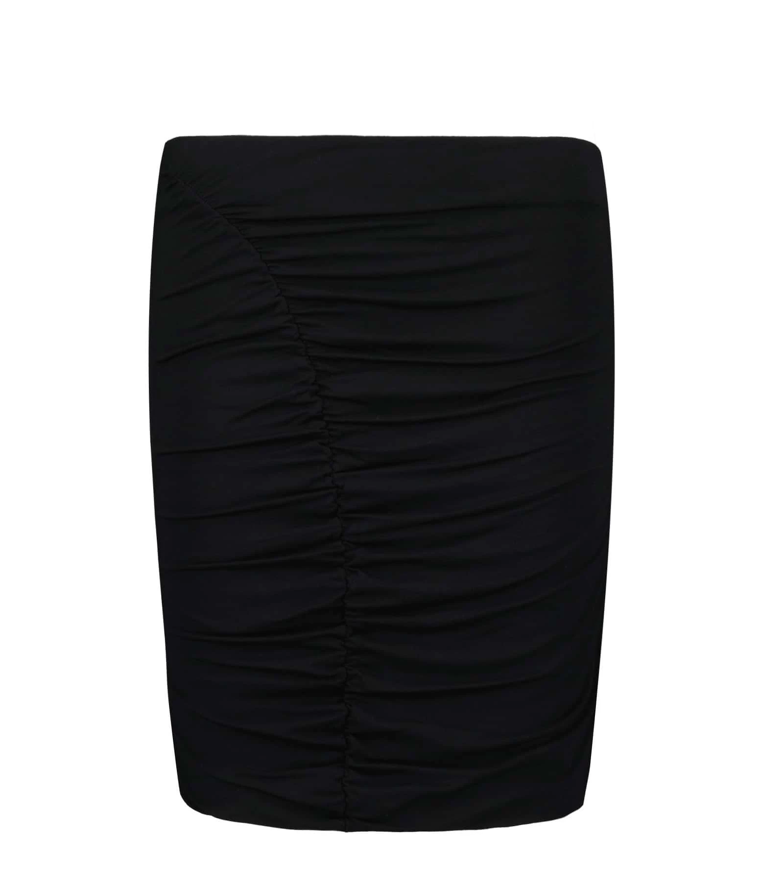 JEANNE VOULAND Jupe Palm Jersey Noir