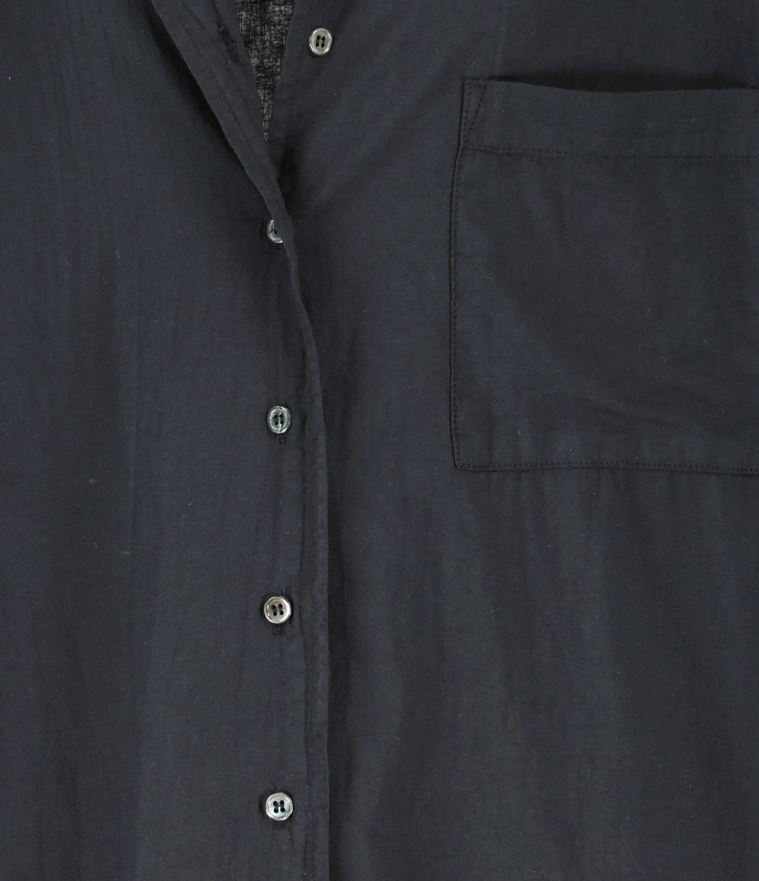 XIRENA Chemise Sydney Coton Noir – Image 2