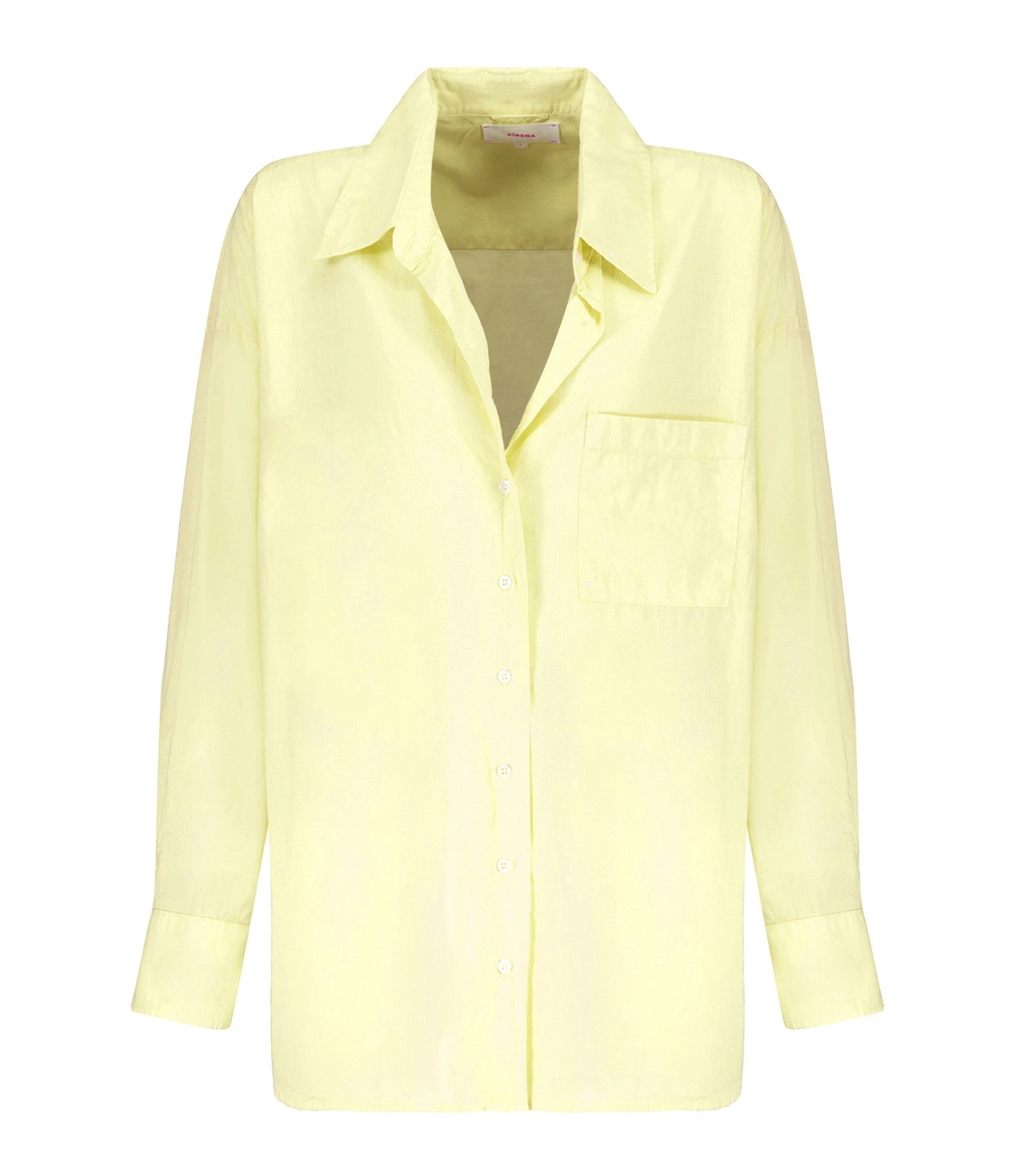 XIRENA Chemise Sydney Coton Jaune 2 XIRENA Chemise Sydney Coton Jaune