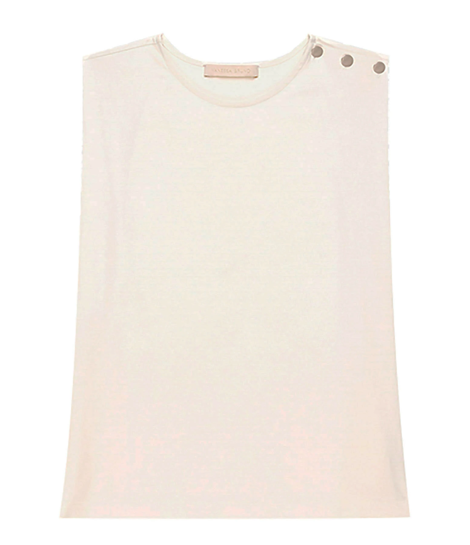 Vanessa Bruno Tee-shirt Amandine Coton Écru