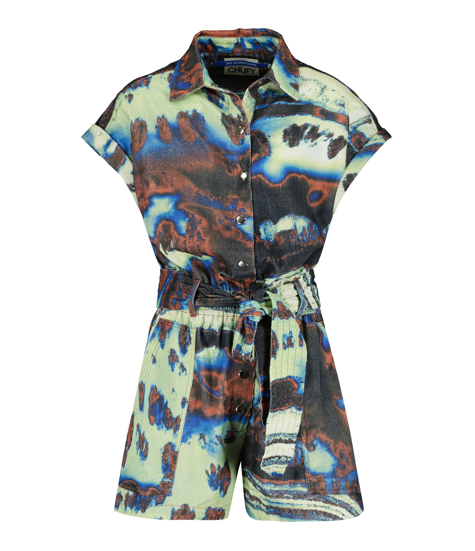 CHUFY Combinaison Marcia Coton Multicolore 3 CHUFY Combinaison Marcia Coton Multicolore