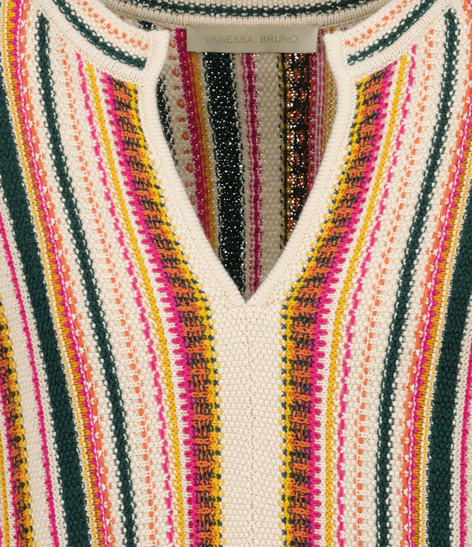 Vanessa Bruno Pull Antea Coton Multicolore – Image 2