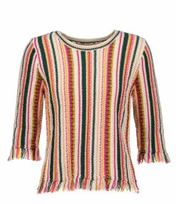Vanessa Bruno Pull Amira Coton Multicolore