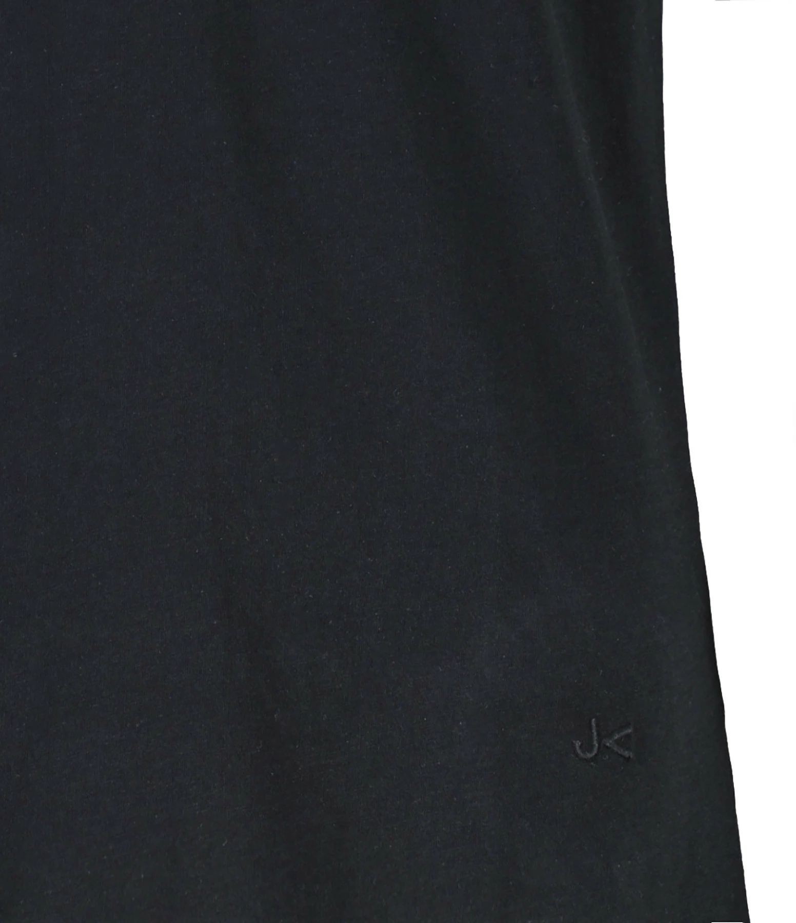 JEANNE VOULAND Tee-shirt Bobby V Coton Pima Noir – Image 2