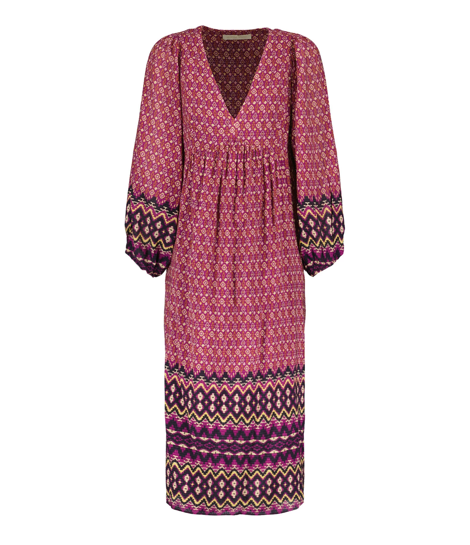 Vanessa Bruno Robe Longue Voguia Multicolore
