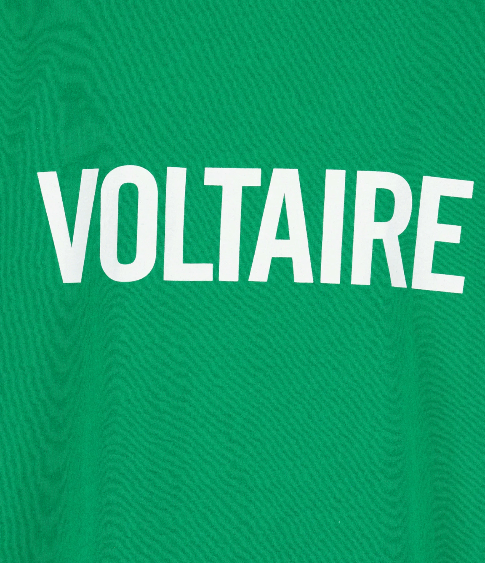 Zadig & Voltaire Tee-shirt Zoe ZV Coton Vert Garden – Image 4