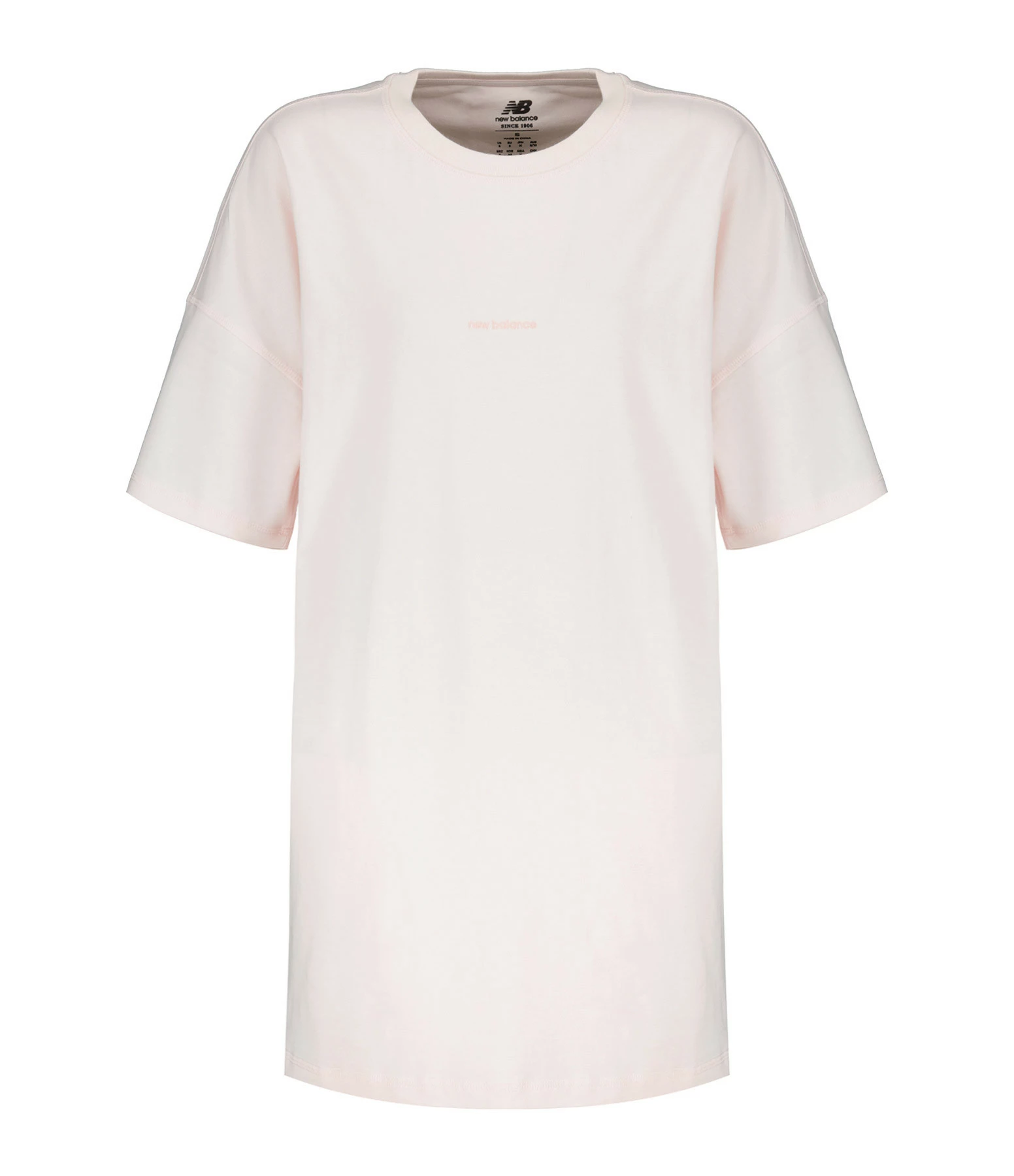 New Balance Tee-shirt NB Athletics Coton Rose Clair