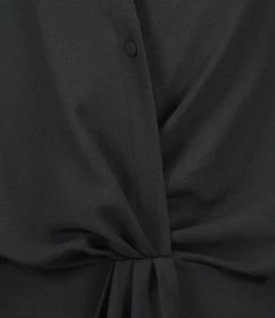 ESSENTIEL ANTWERP Robe Mini Dorsey Coton Noir