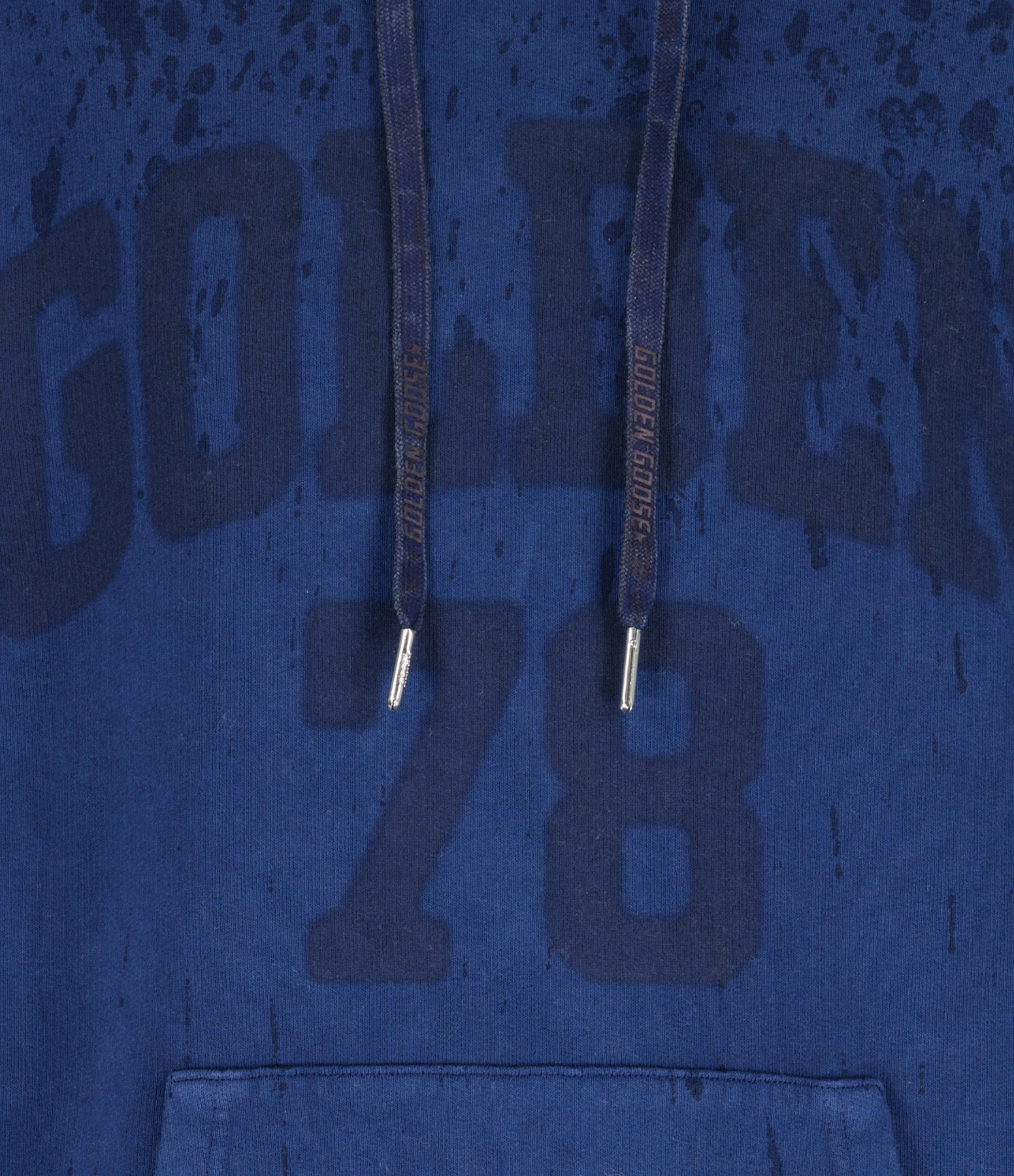 Golden Goose Sweatshirt Hoodie Homme Journey Coton Bleu – Image 2