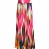 OUD Jupe Calypso Tie And Dye Soie Multicolore