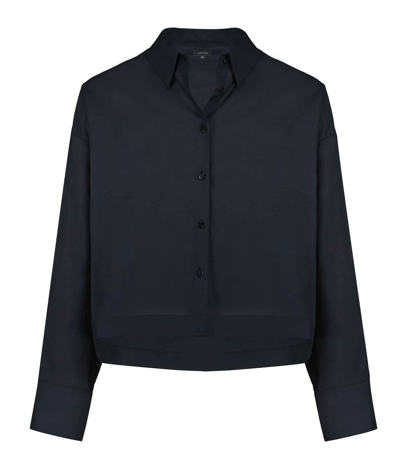 JEANNE VOULAND Chemise Ima Coton Noir