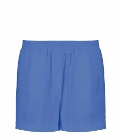 ROBERTO COLLINA Short Coton Bleu