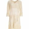 Zimmermann Robe De Plage Crochet Laurel Naturel