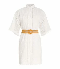 Zimmermann Robe Laurel Ivoire