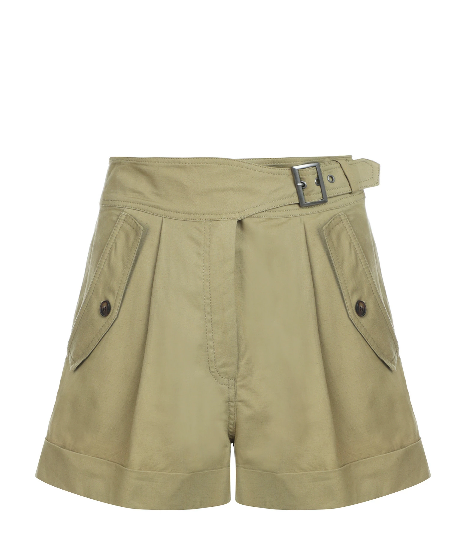 Vanessa Bruno Short Tobby Coton Kaki