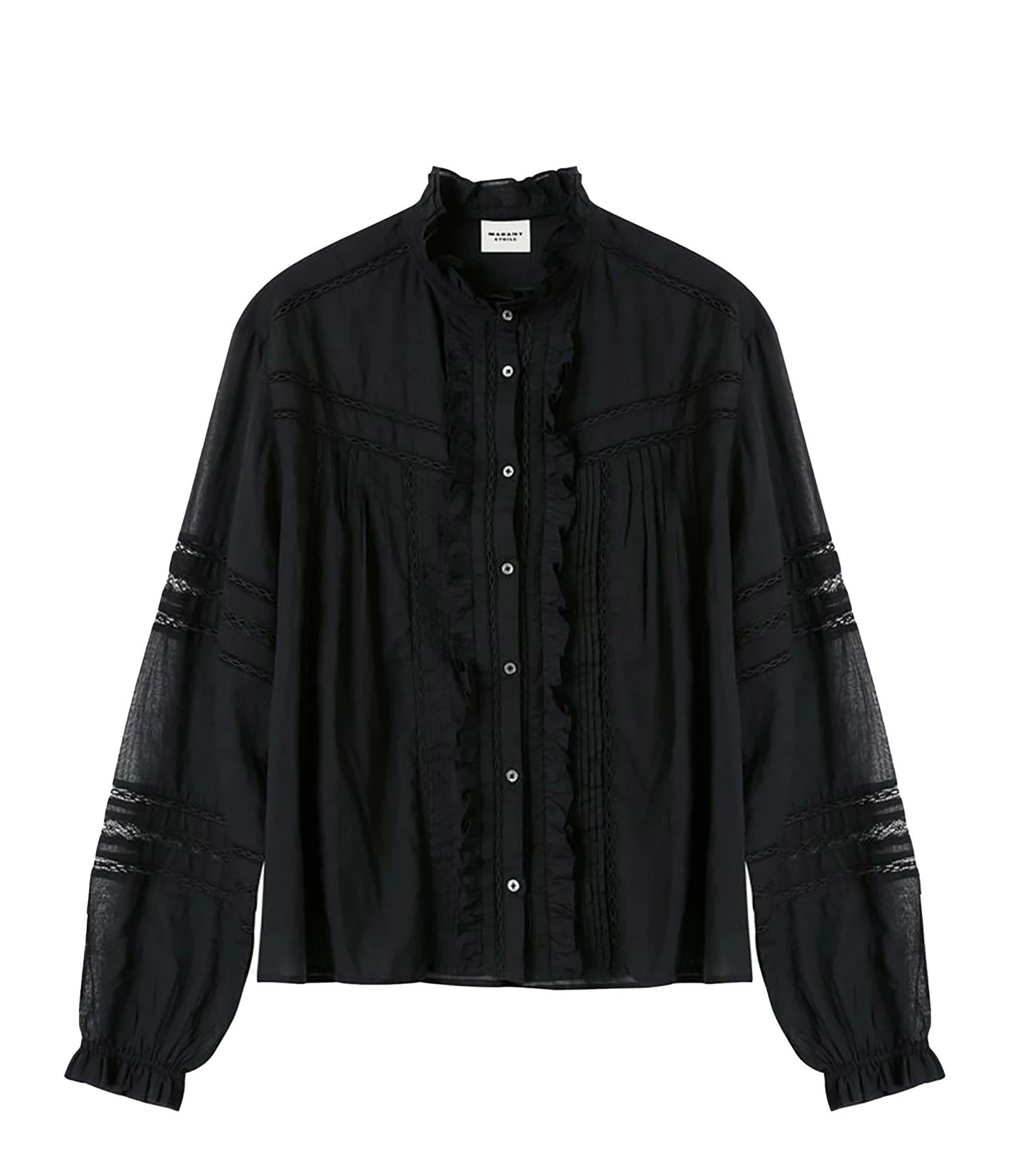 MARANT ÉTOILE Top Metina Noir