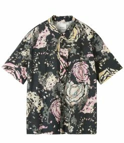 Isabel Marant Chemise Homme Iggy Coton Imprimé