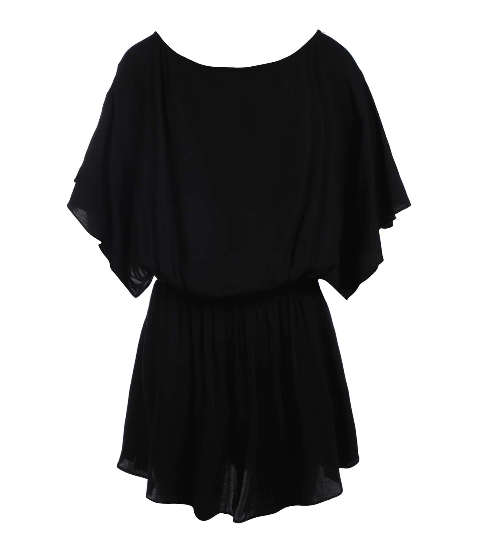 JEANNE VOULAND Robe Daho Smock Noir