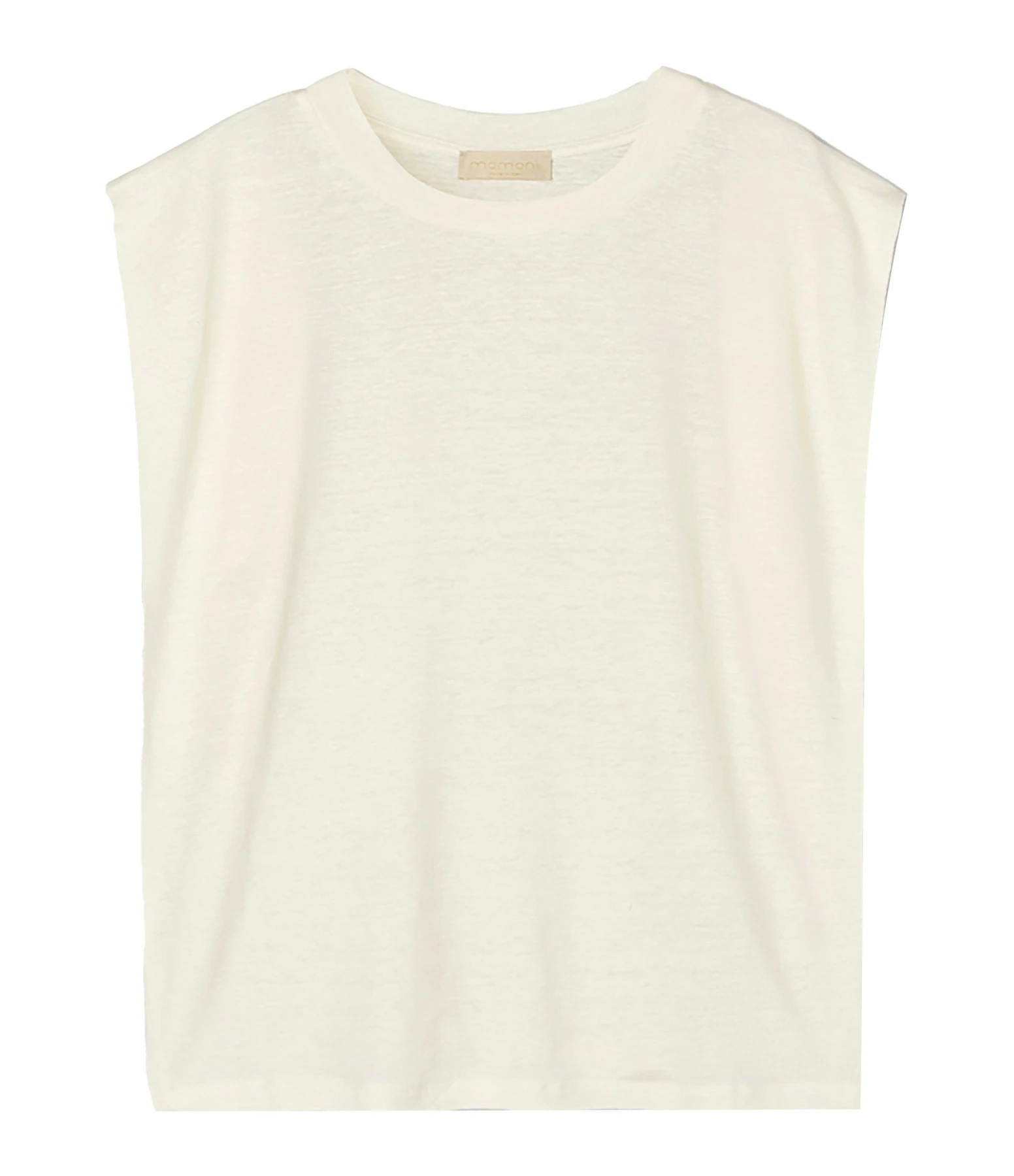 Momoni Tee-shirt Enna Lin Blanc 3 Momoni Tee-shirt Enna Lin Blanc