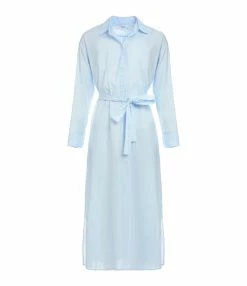 XIRENA Robe Hope Coton Bleu Sky