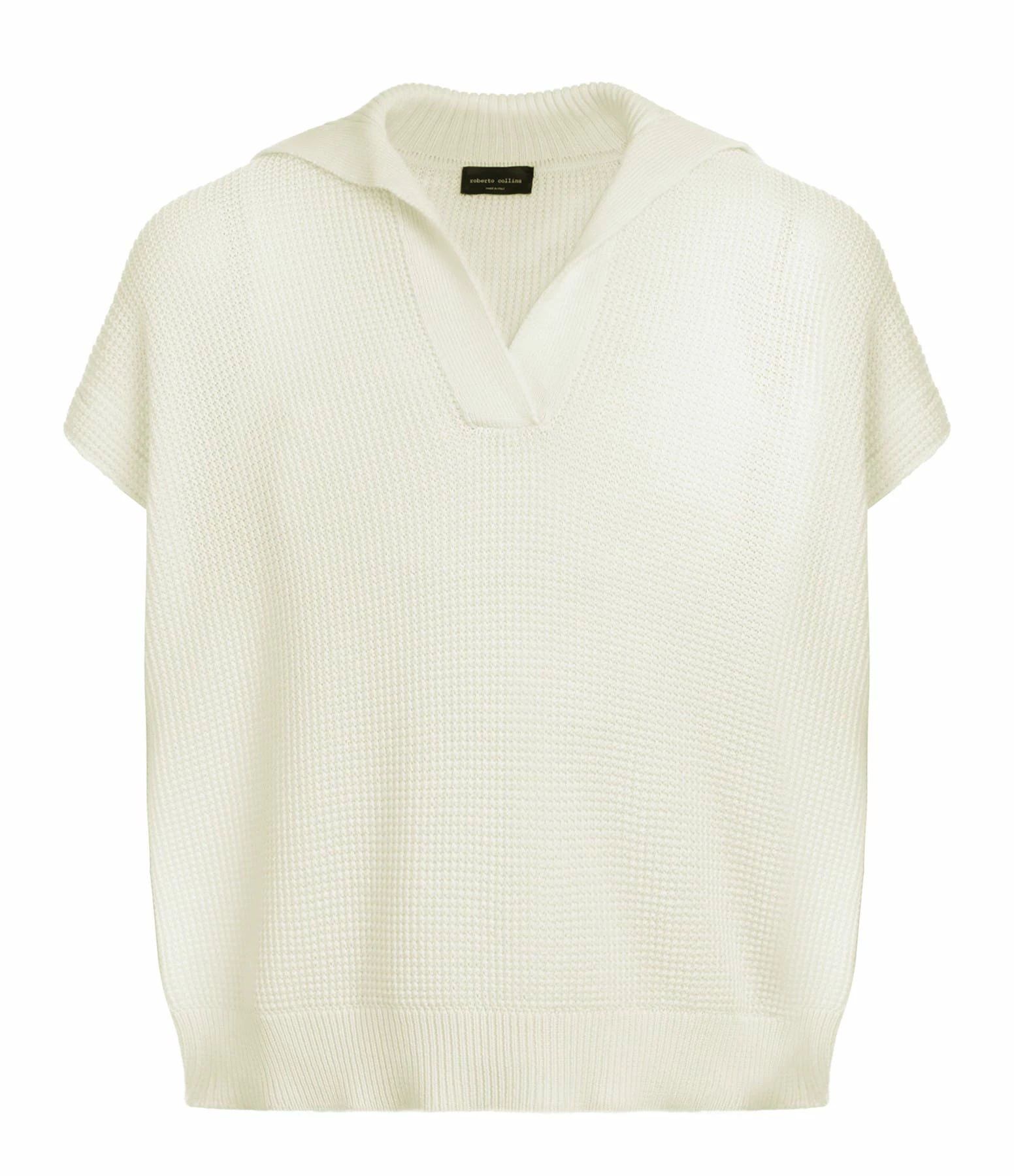 ROBERTO COLLINA Top Coton Écru