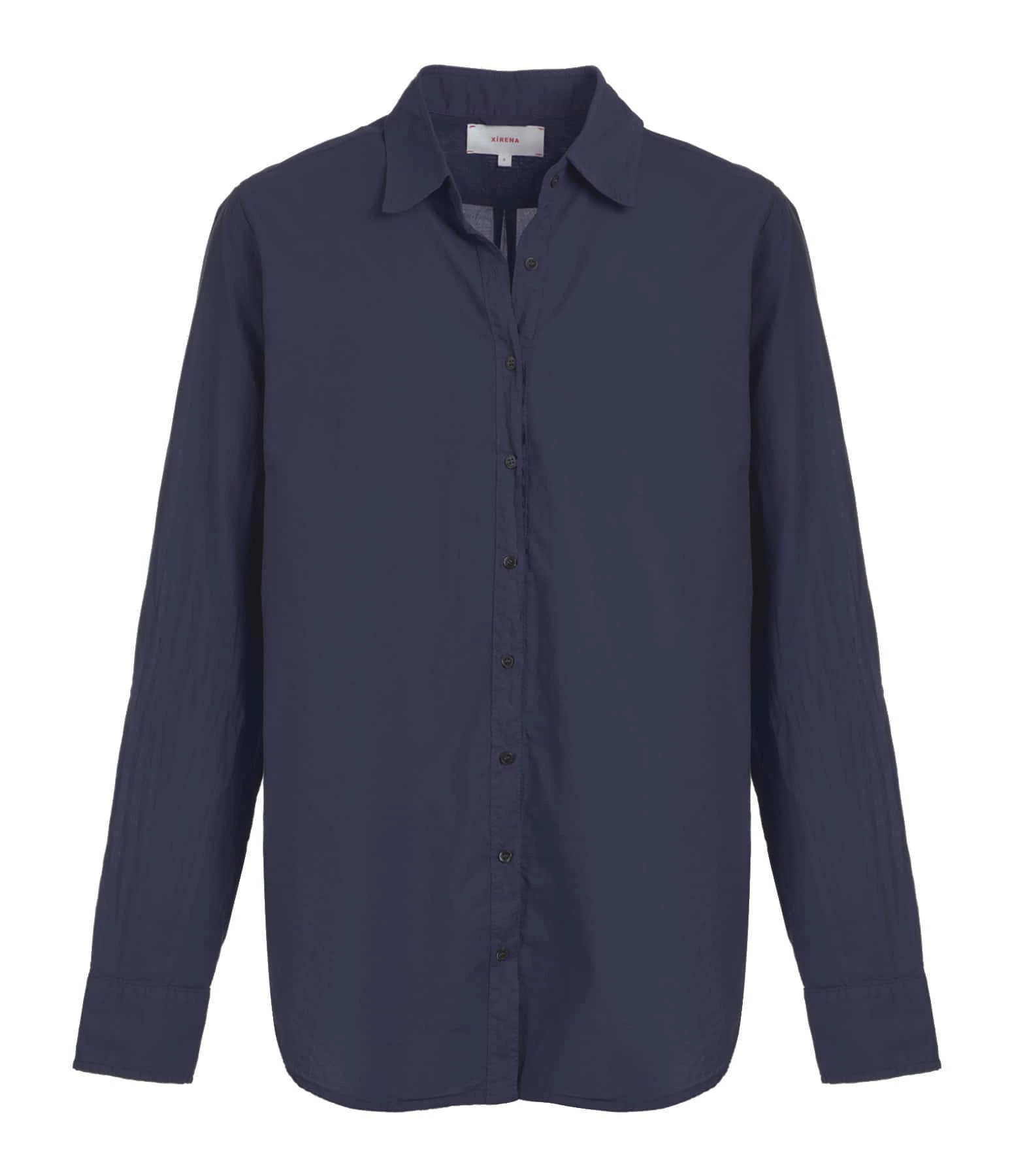 XIRENA Chemise Beau Coton Bleu Navy