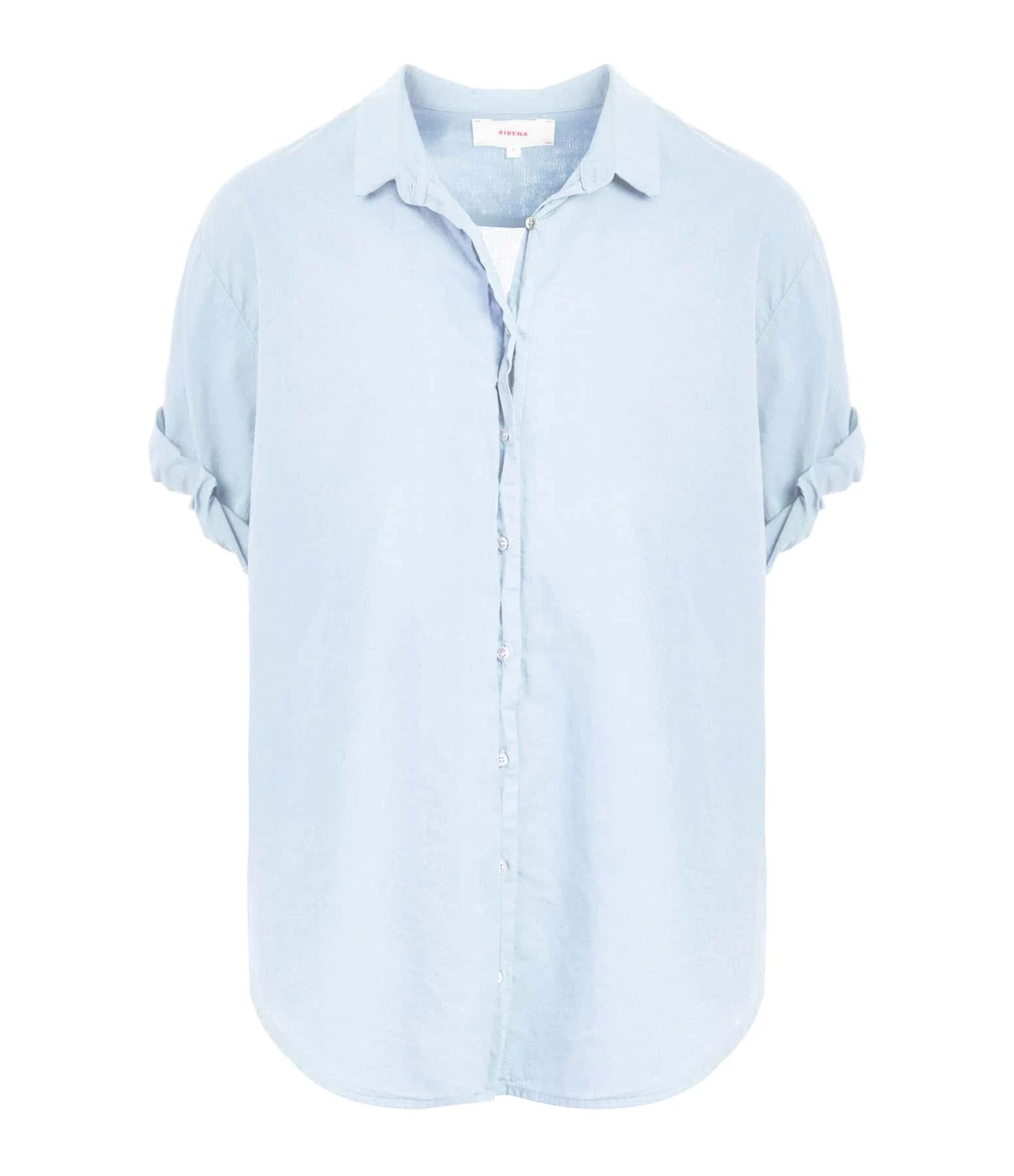 XIRENA Chemise Channing Coton Bleu Ciel