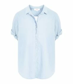 XIRENA Chemise Channing Coton Bleu Ciel