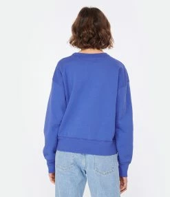 MARANT ÉTOILE Sweatshirt Mobyli Coton Bleu Électrique 13 MARANT ÉTOILE Sweatshirt Mobyli Coton Bleu Électrique -Boutique de vente ZIMMERMANN 299 1205am