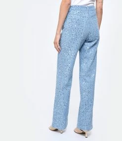 ROTATE Jean Denim Sequins Bleu 9 ROTATE Jean Denim Sequins Bleu -Boutique de vente ZIMMERMANN 299 230222pm