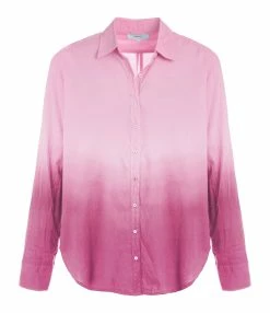 XIRENA Chemise Beau Ombre Coton Rose