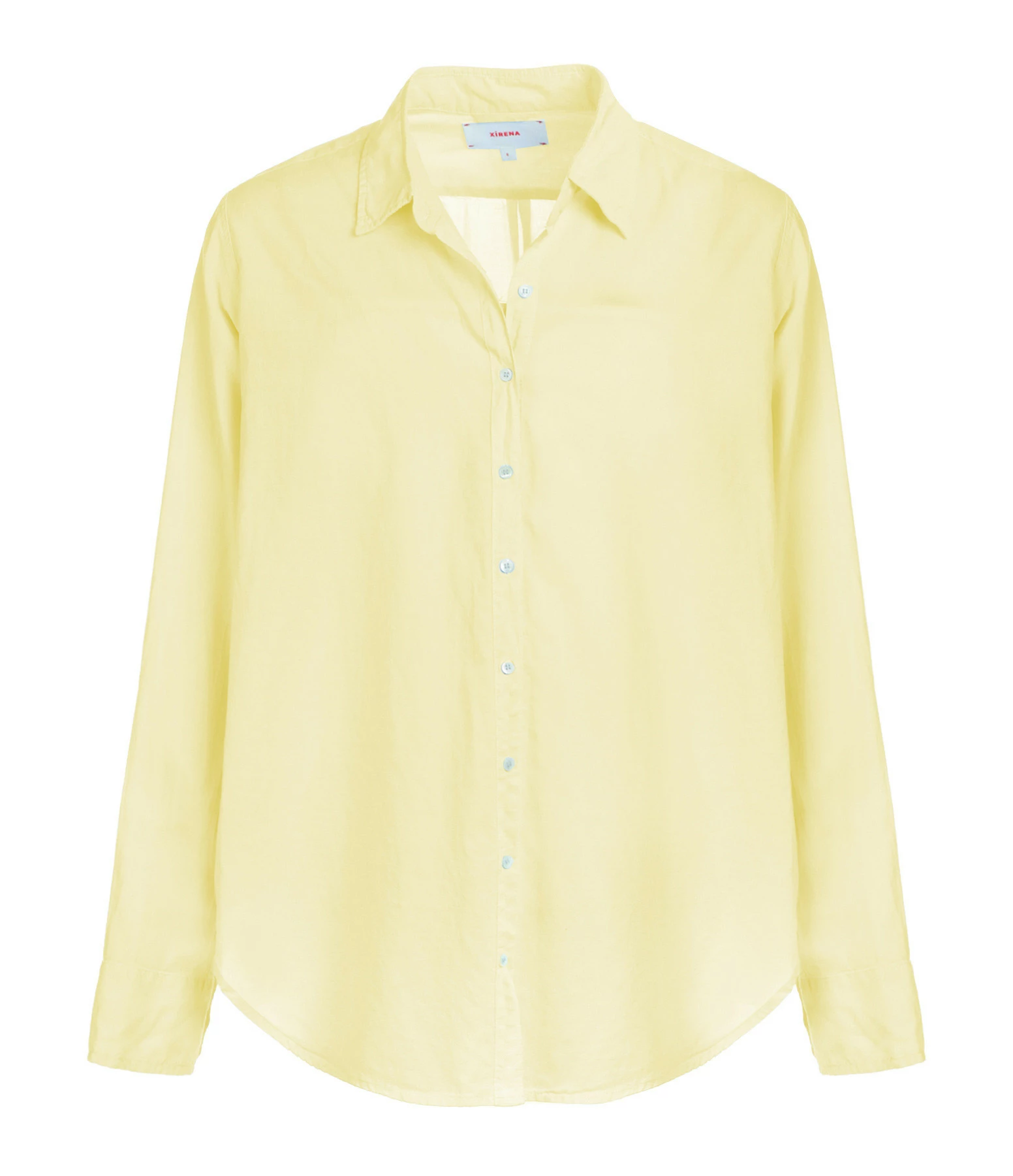 XIRENA Chemise Beau Coton Jaune