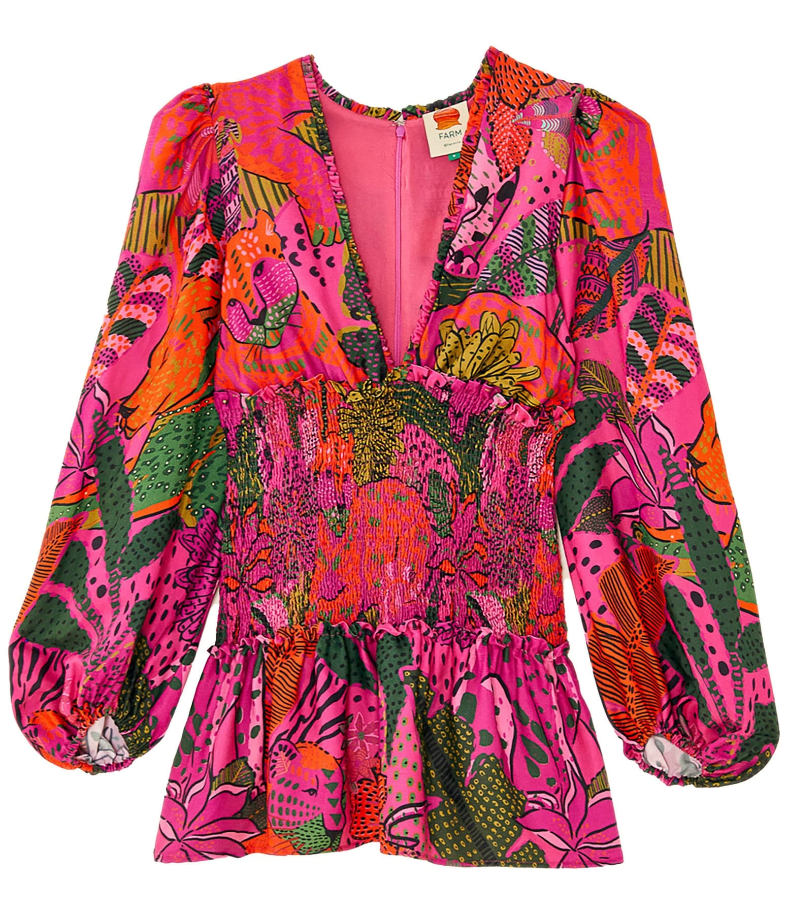 Farm Rio Mini Robe Imprimé Rose 3 Farm Rio Mini Robe Imprimé Rose