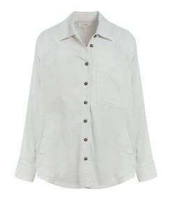 XIRENA Chemise Travis Soie Ivoire