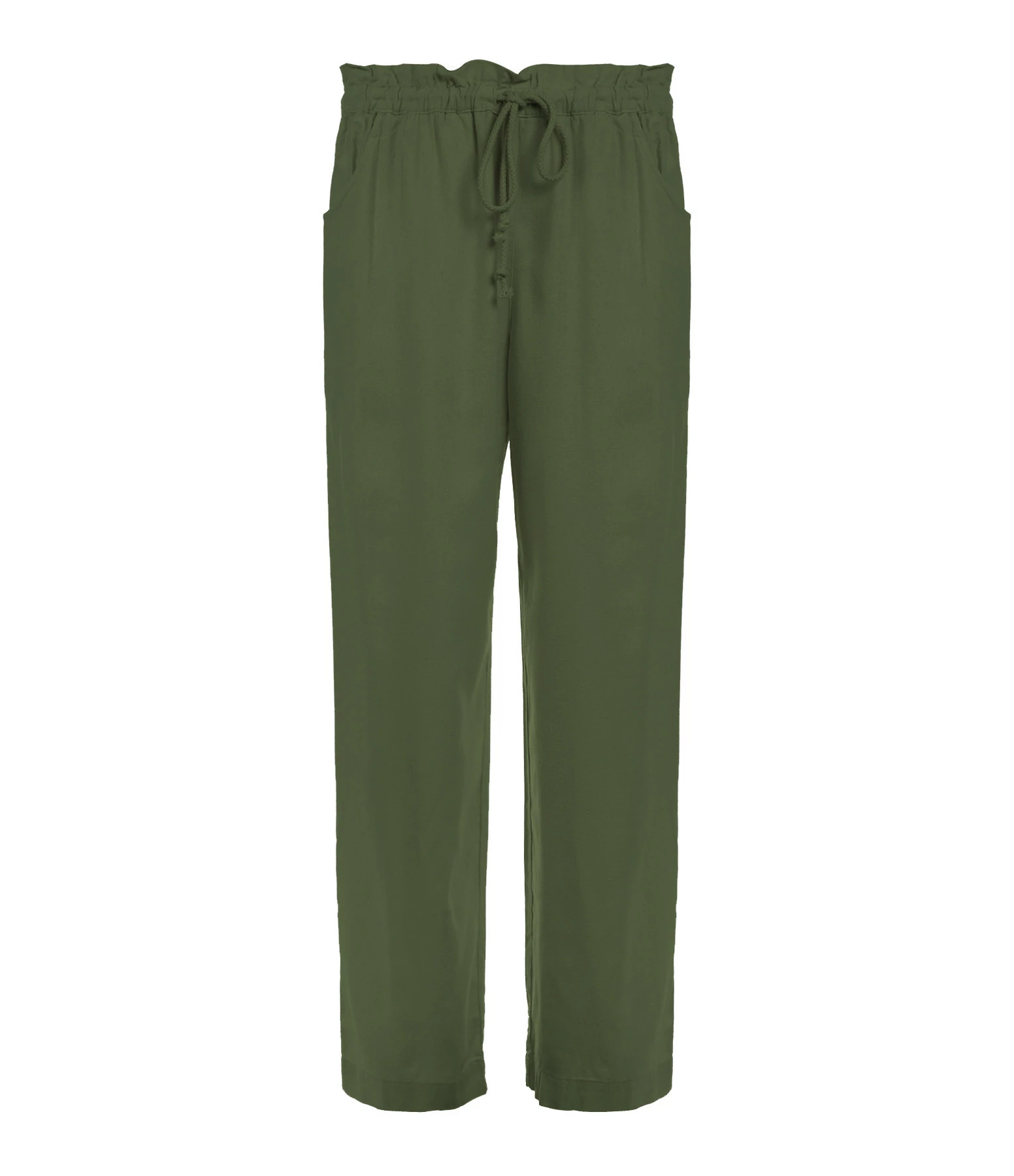 XIRENA Pantalon Talin Soie Vert Olive