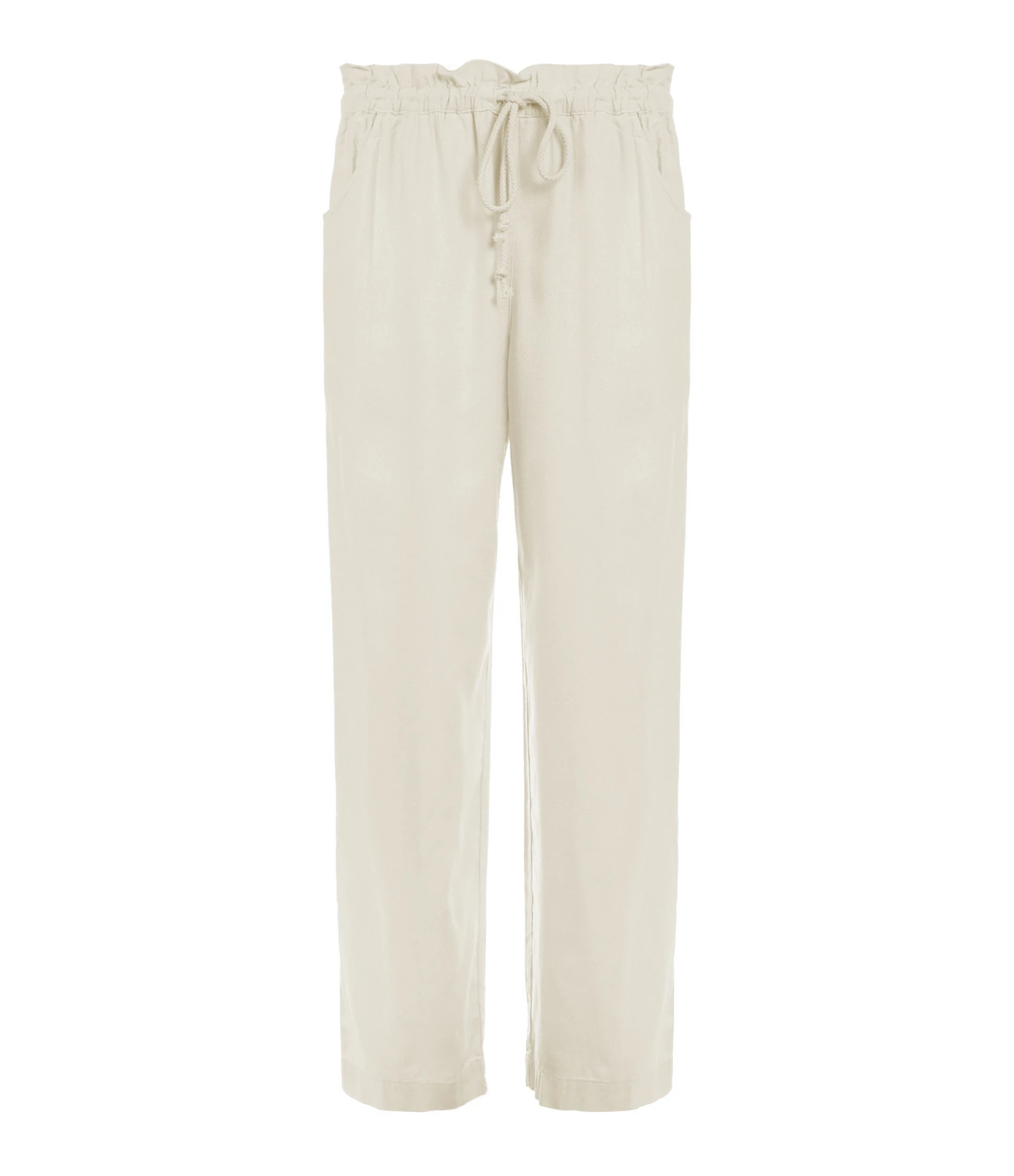 XIRENA Pantalon Talin Soie Ivoire