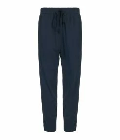 XIRENA Pantalon Fin Draper Coton Bleu Navy