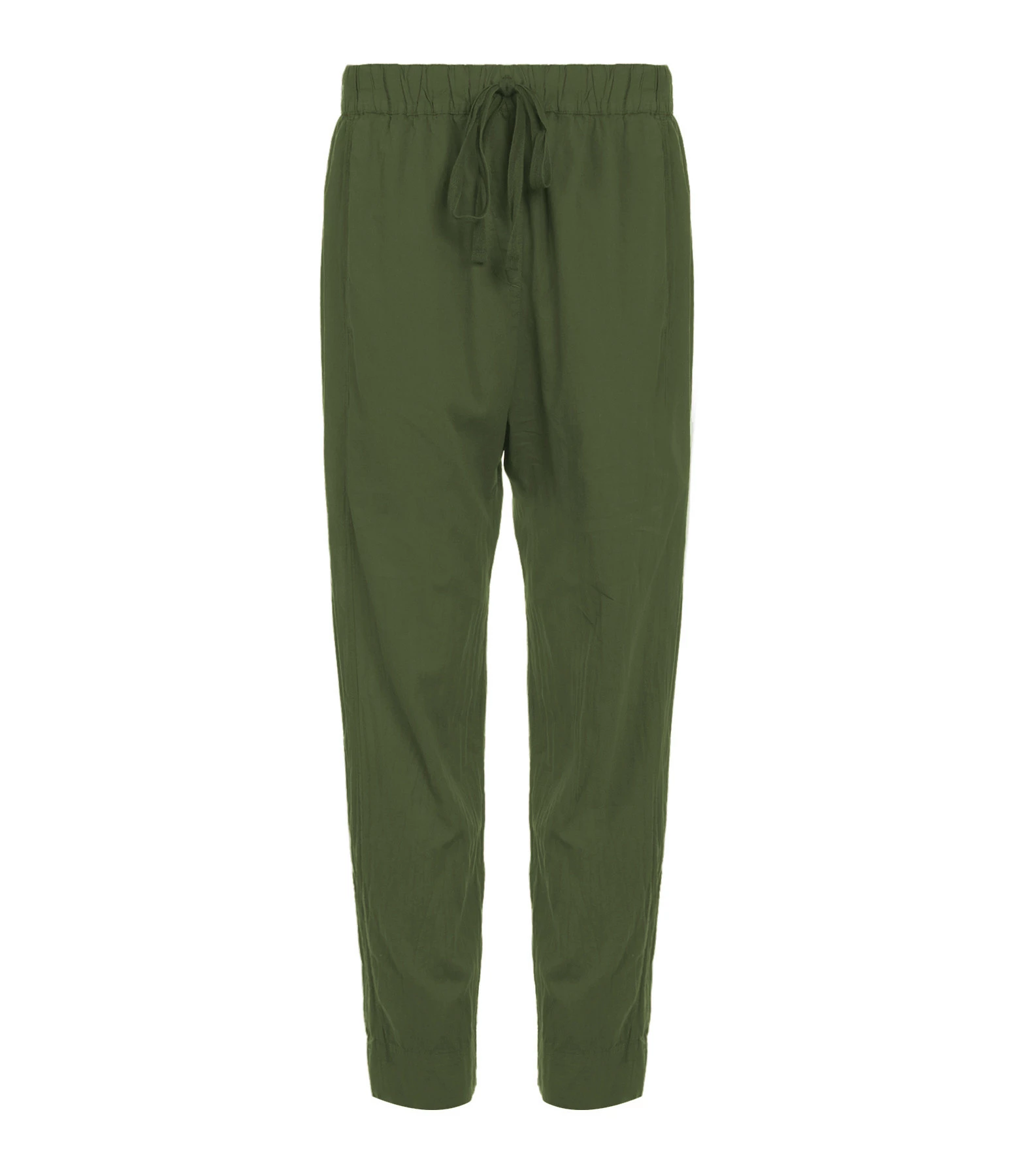 XIRENA Pantalon Fin Draper Coton Vert Aloe