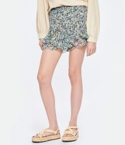 MARANT ÉTOILE Short Sornel Imprimé Vert Écru 10 MARANT ÉTOILE Short Sornel Imprimé Vert Écru -Boutique de vente ZIMMERMANN 447 230207pm