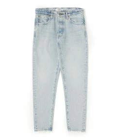 MOUSSY VINTAGE Jean Naval Tapered Denim Bleu Clair