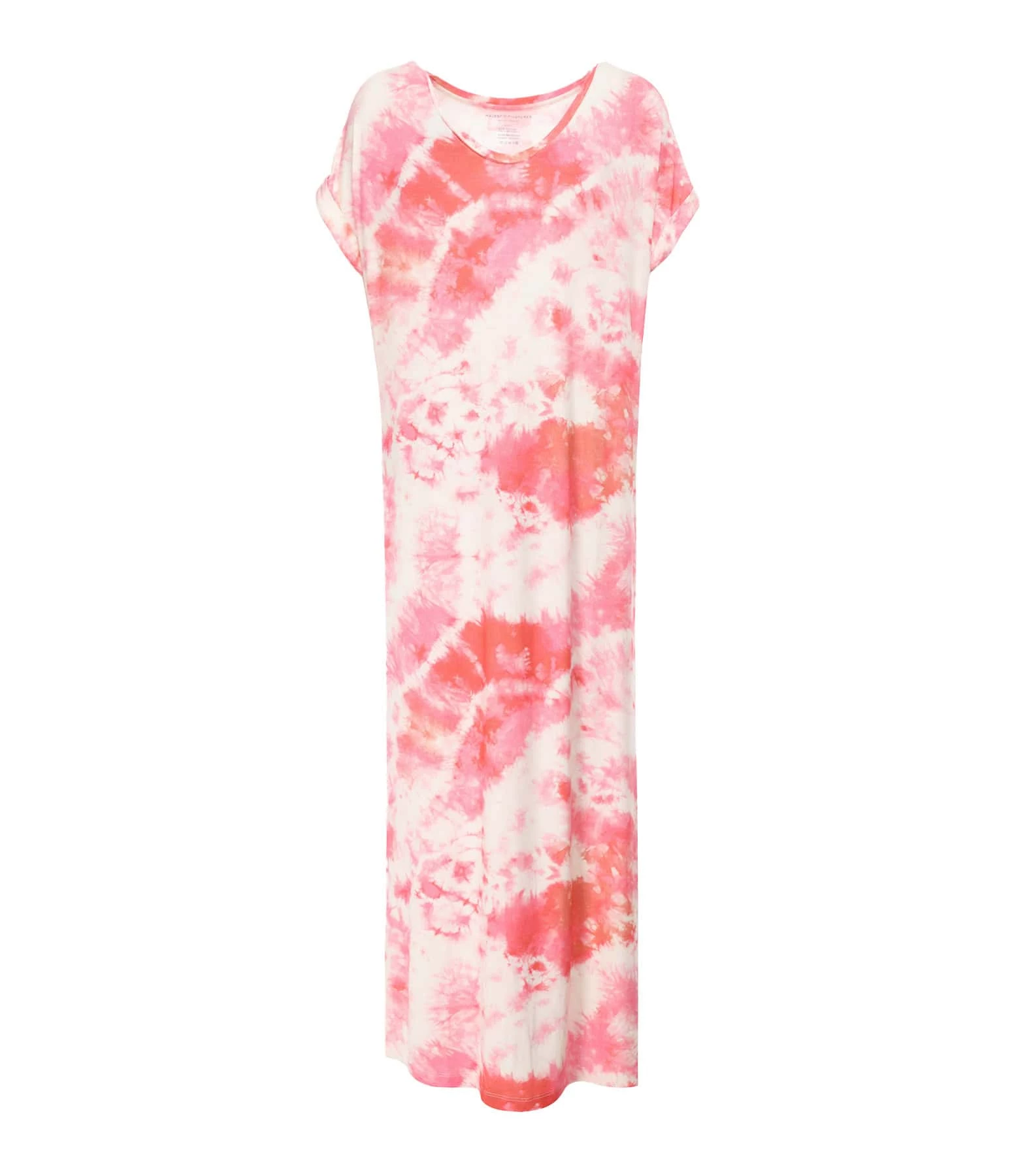 MAJESTIC FILATURES Robe Longue Flamingo Tie & Dye