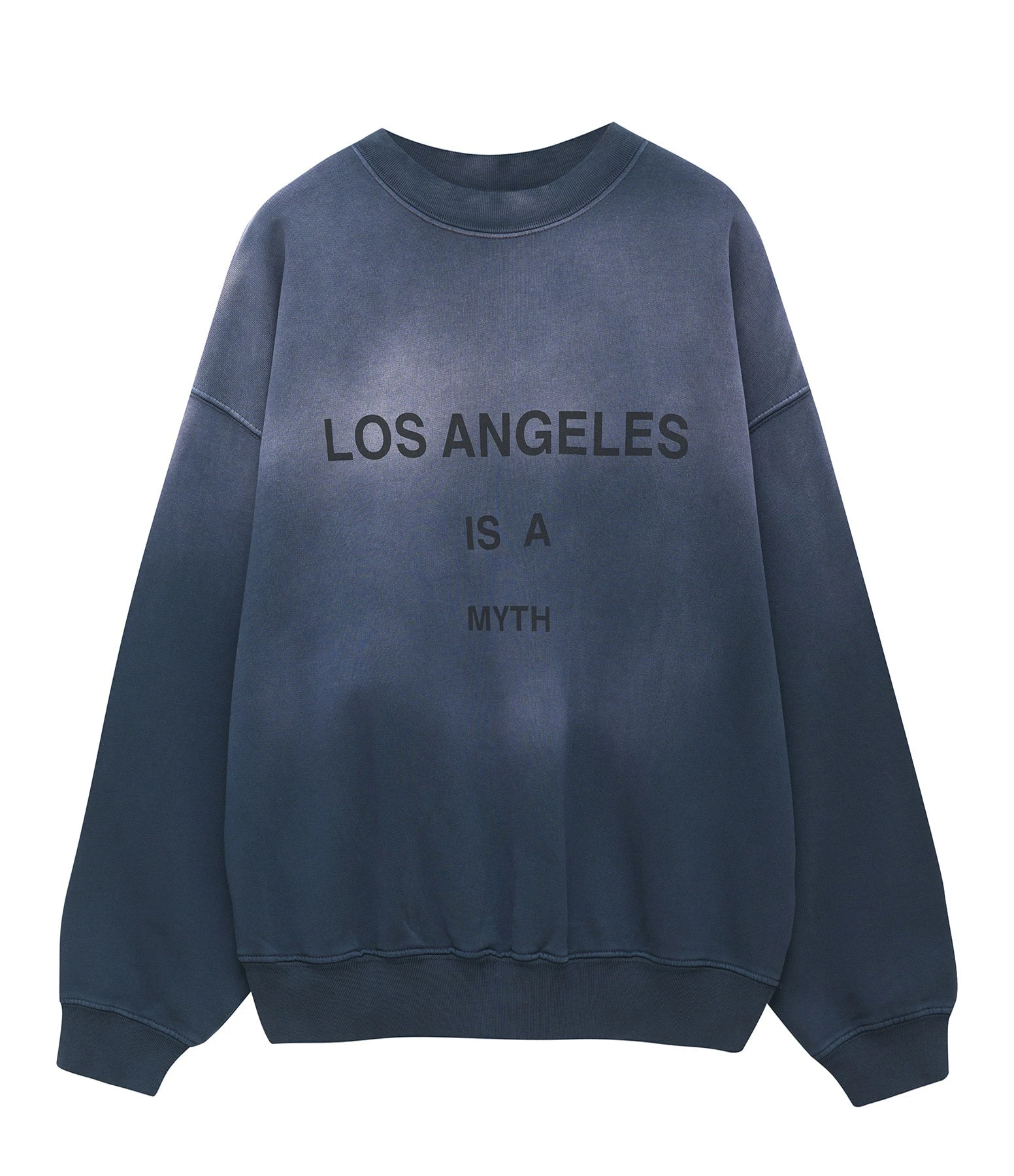 ANINE BING Sweatshirt Jaci Coton Organique Navy