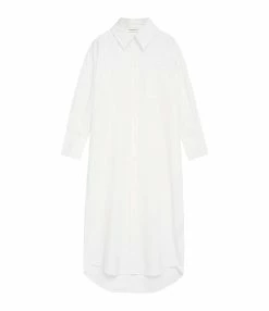 ANINE BING Robe Mika Coton Blanc