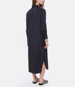 ANDREA LEV Robe Chemise Sienna Noir 9 ANDREA LEV Robe Chemise Sienna Noir -Boutique de vente ZIMMERMANN andre look20220118 374