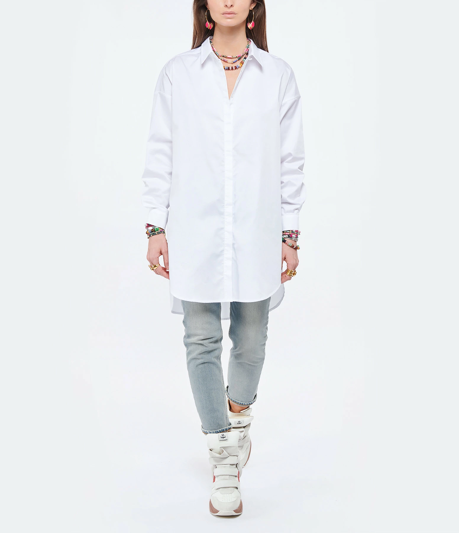 ANDREA LEV Chemise Romy Blanc – Image 4