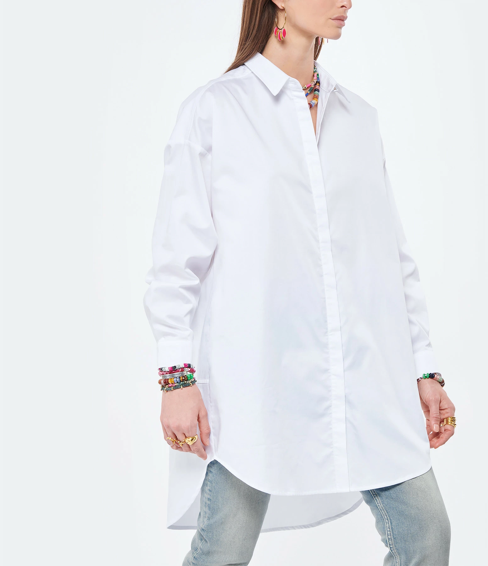 ANDREA LEV Chemise Romy Blanc – Image 3